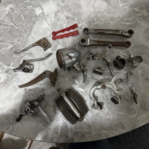 Vintage bike parts bundle - bike,