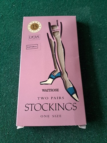 Vintage waitrose stocking 2 - stocking.,