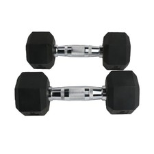 Hex Dumbbells Pairs Rubber