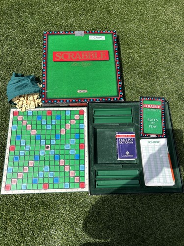 Scrabble deluxe edition spears - scrabble,