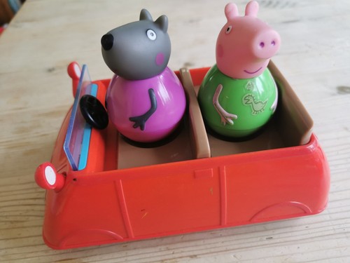 Peppa pig car 2 weebles - peppa,