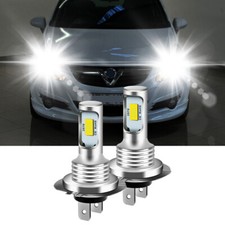 FOR Corsa D 2006-2014 Set 4-Side Full-Dip H7 LED HEADLIGHT BULBS 2-PCS NEW Model