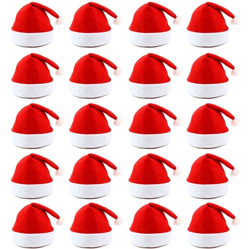 12pack santa hats christmas - santa,