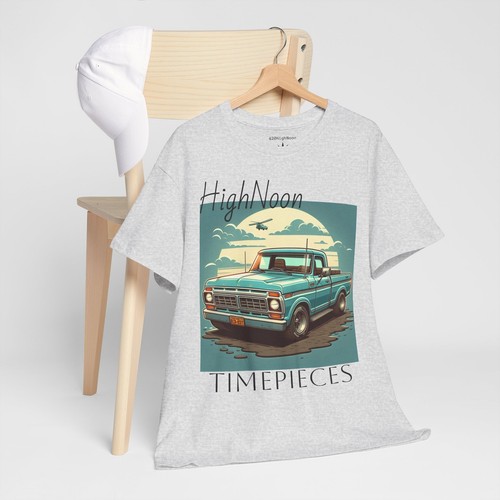 420highnoon retro truck tee - tee,