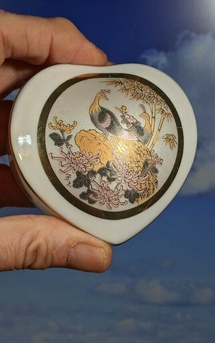 Vintage bone china trinket - china,
