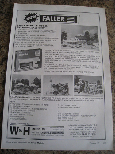 Faller model 390 bmw - faller,