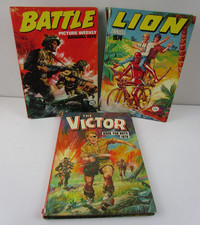 3 Vintage Annuals Lion Annual