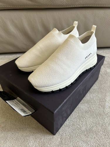 Prada knit slip ons 5 - prada,