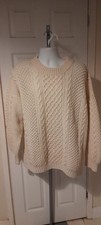 Hand Knitted Wool Cable Knit