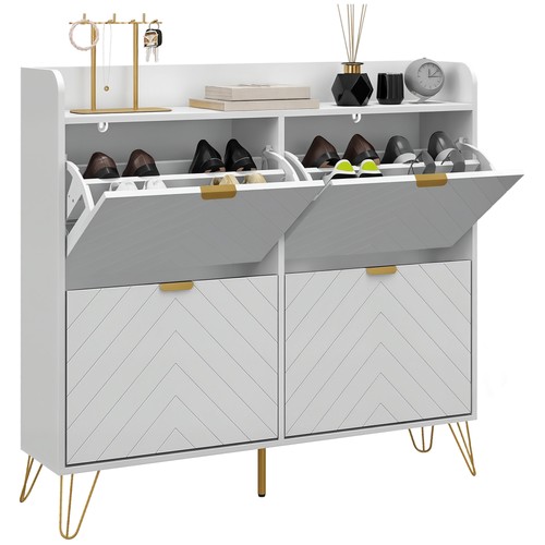 Homcom narrow shoe storage - homcom,