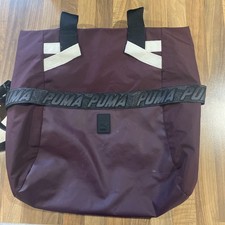 Puma burgundy tote bag /
