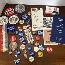 Vintage Political Memorabilia
