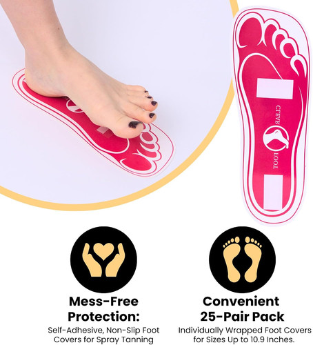 Pairs spray tanning sticky - pairs,