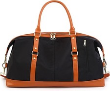 Women Large Travel Carry On Duffel Tote Bag Canvas Travel Holdall Handbags UK