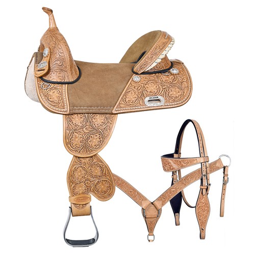Hilason western horse treeless - horse,