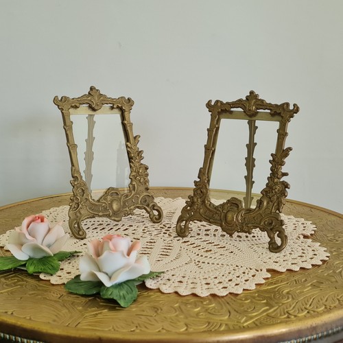 Vintage brass picture - vintage,