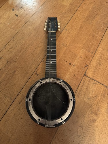 Vintage banjo mandolin - vintage, 8
