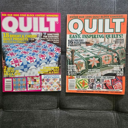 Vintage 1995 quilt magazine - 1995,