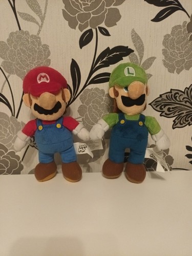 Luigi and mario - and, plush