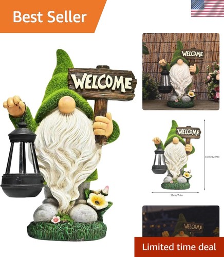 Traditional hand painted gnome - hand-painted,