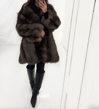 silver fox fur coat vintage