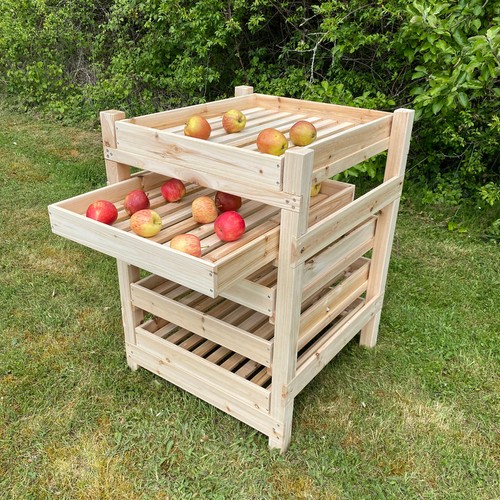 Traditional wooden apple - wooden,