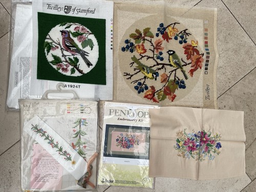 Finished cross stitch pieces - finished,