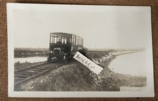 1931 Rolvenden K&ESR Shefflex Railmotor Rail Bus Kent RP Postcard