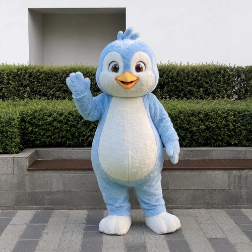 Blue bird mascot costume - bird, adult