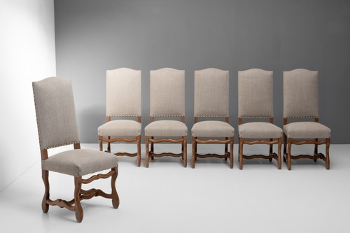 Set six dining chairs - set,