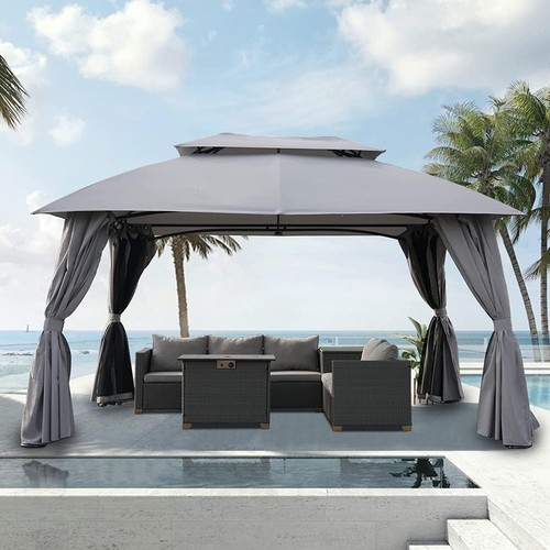 4x3m patio gazebo reinforced - patio, gazebo:
