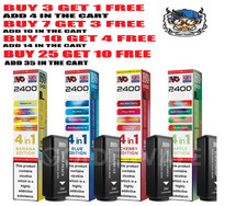 IVG 2400 Refill Pods | 4 in 1