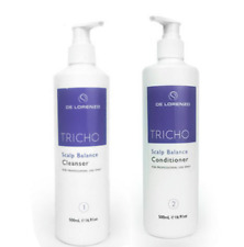 De Lorenzo Tricho Scalp Balance Cleanser shampoo and Conditioner 500ml Delorenzo