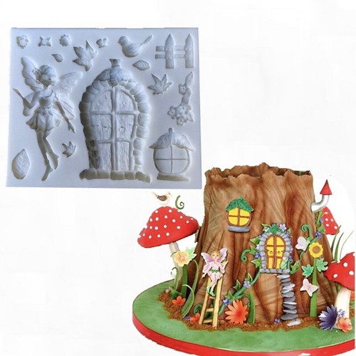 Fairy silicone cake fondant - silicone,
