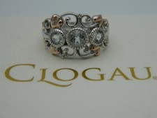 Welsh Clogau Silver & 9ct Rose