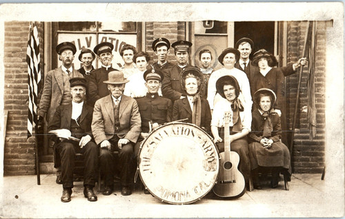 1910s rppc salvation army - salvation,