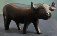 Vintage Hand-carved Dark Wood