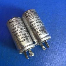 Vintage Plessey Capacitor 8-16-16uF 350V - Valve Amp - 1 Piece (25mm dia)