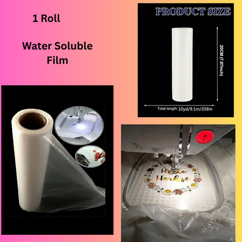 Water soluble film wash - soluble,