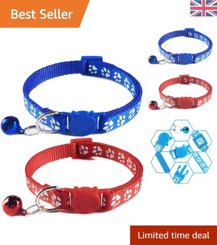 Adjustable cat collars - 2,