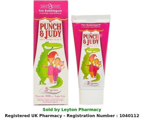 Punch judy toothpaste 50ml - judy,