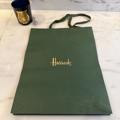 Harrods medium size green gift - harrods,