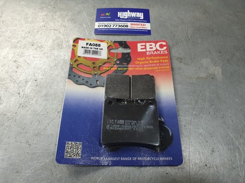 Rear brake pads - ebc, fa088