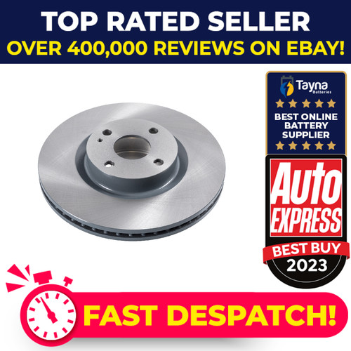 Brake discs pair vented - brake,