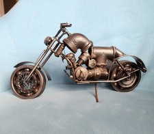 Scrap Metal Art Nuts And Bolts Motorbike. Heavy 1.5 Kg