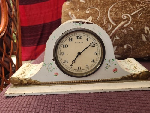 Vintage swiss day mantel - day,