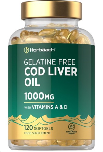 Cod liver oil gelatine - gelatine, free