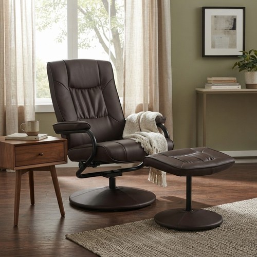 Luxurious swivel recliner - luxurious,