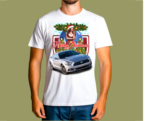 Christmas mustang xmas - christmas,