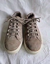 Tod mens light grey suede - mens,